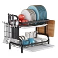 thumbnail image 1 of Escurridor De Platos De Acero Inoxidable De 2 Niveles, 1 of 3