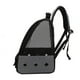 thumbnail image 4 of Greeniant Bolsa de transporte para pájaros, de lona, ​​transportador de animales pequeños, portátil, transparente, con Suministros para gatos Gris, 4 of 6