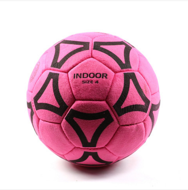 Uber Soccer Indoor Felt Soccer Ball Pink Size 4