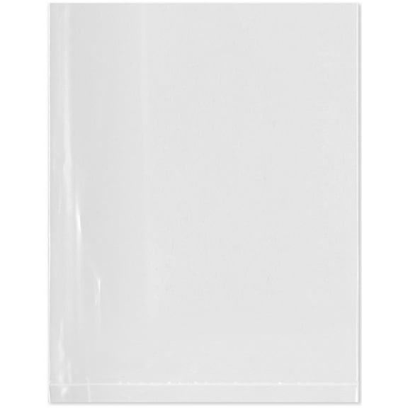 Plymor 7" x 9" (Pack of 100), 4 Mil Flat Open Clear Plastic Poly Bags
