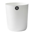 thumbnail image 2 of Wosthever Cubo de basura de gran capacidad, soporte de almacenamiento para cocina, sala de estar, baño, cubo de basura sin tapa, suministros Almacenamiento y organización del hogar Blanco Pequeña, 2 of 6