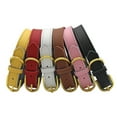 thumbnail image 5 of Collier pour Chien en Cuir Roulé durable Collier Rond Adapté aux Petits et Moyens Chiens, 5 of 5