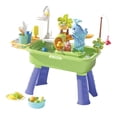 thumbnail image 3 of Bunblic 43 Pcs Jouets de Cuisine pour Enfants Jeu d'Imitation Ensemble de Vaisselle Polyvalent Table de Cuisson Lave-Vaisselle Ensemble de Jeu de Cuisine Ensemble de Jeu de Rôle Vert, 3 of 8