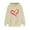 Khaki, variant on POTETI Womens Plus Size Hoodies Casual Long Sleeve Pullover Tops Sweatshirts