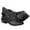 Black-C, variant on 2025 Women's Winter Thick Soled Low Heel Boots for Women and High Top Ankle Chunky Heel Platform Boots for Women Boots Warm and Comfortable Lace Boots for Women Fashion Shoes