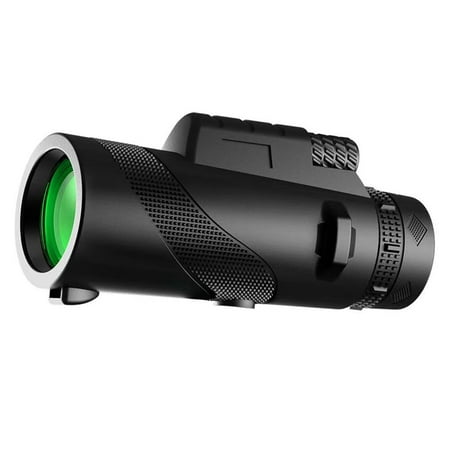 WYQLFSB 40X60 Monocular High Magnification Monoculars for Bird Watching Trips with Adapter Tripod Black