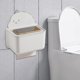 thumbnail image 4 of Caja de Pañuelos de Baño Concisa, Caja de Cajón de Inodoro Sin Agujeros para Montaje En Pared, Caja de Almacenamiento de Papel para Cocina y Sala de Estar, 4 of 6