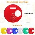 thumbnail image 2 of 30Pcs Plastic Bee Hive Nuc Box Entrance Gates, Round Bee Hive Box Entrance Gate for Swarm Traps, Bee Hives, Nucs, Horizontal Hives, 2 of 5