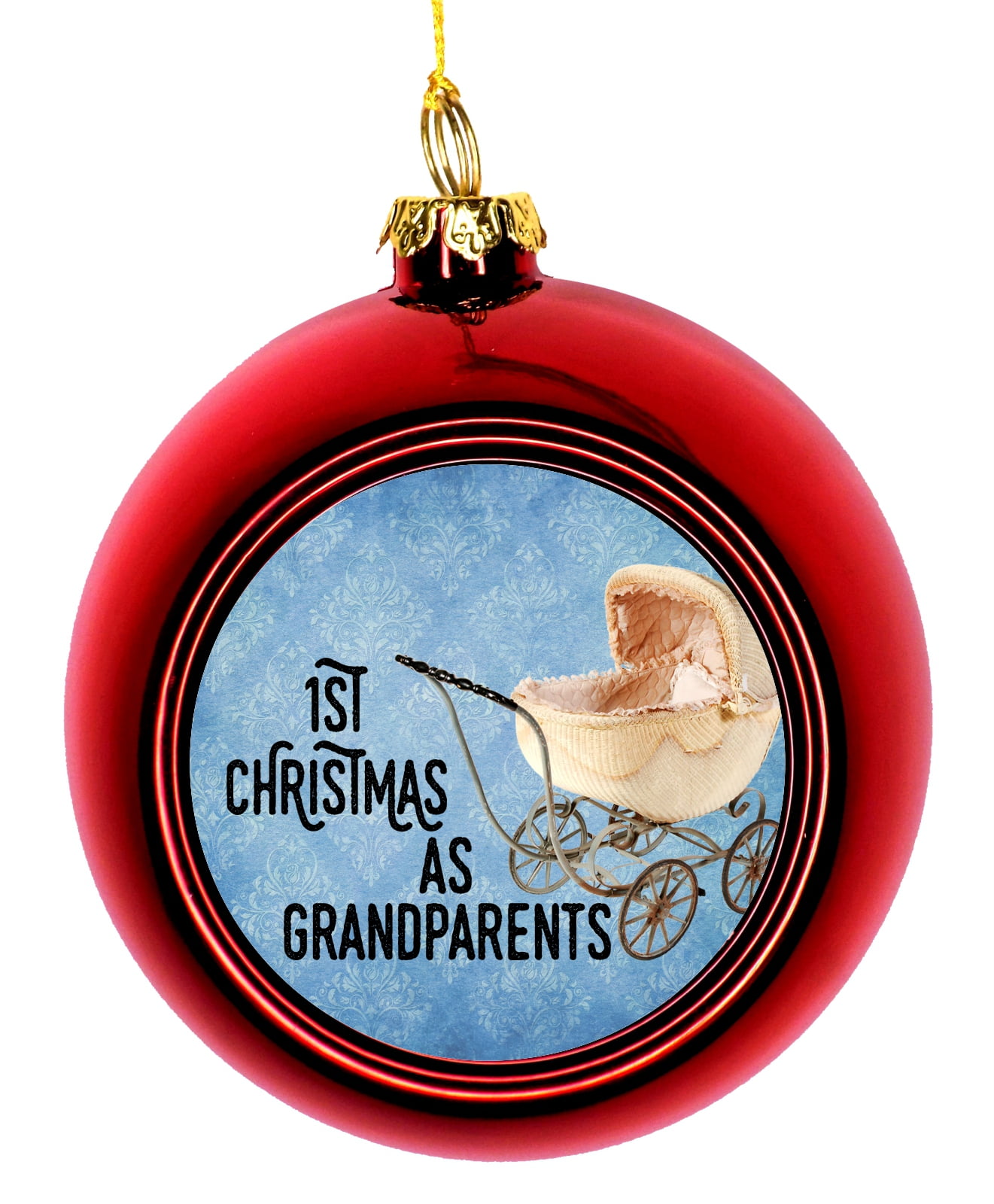1st Time Grandparents Christmas Ornament First Year as Grandparents