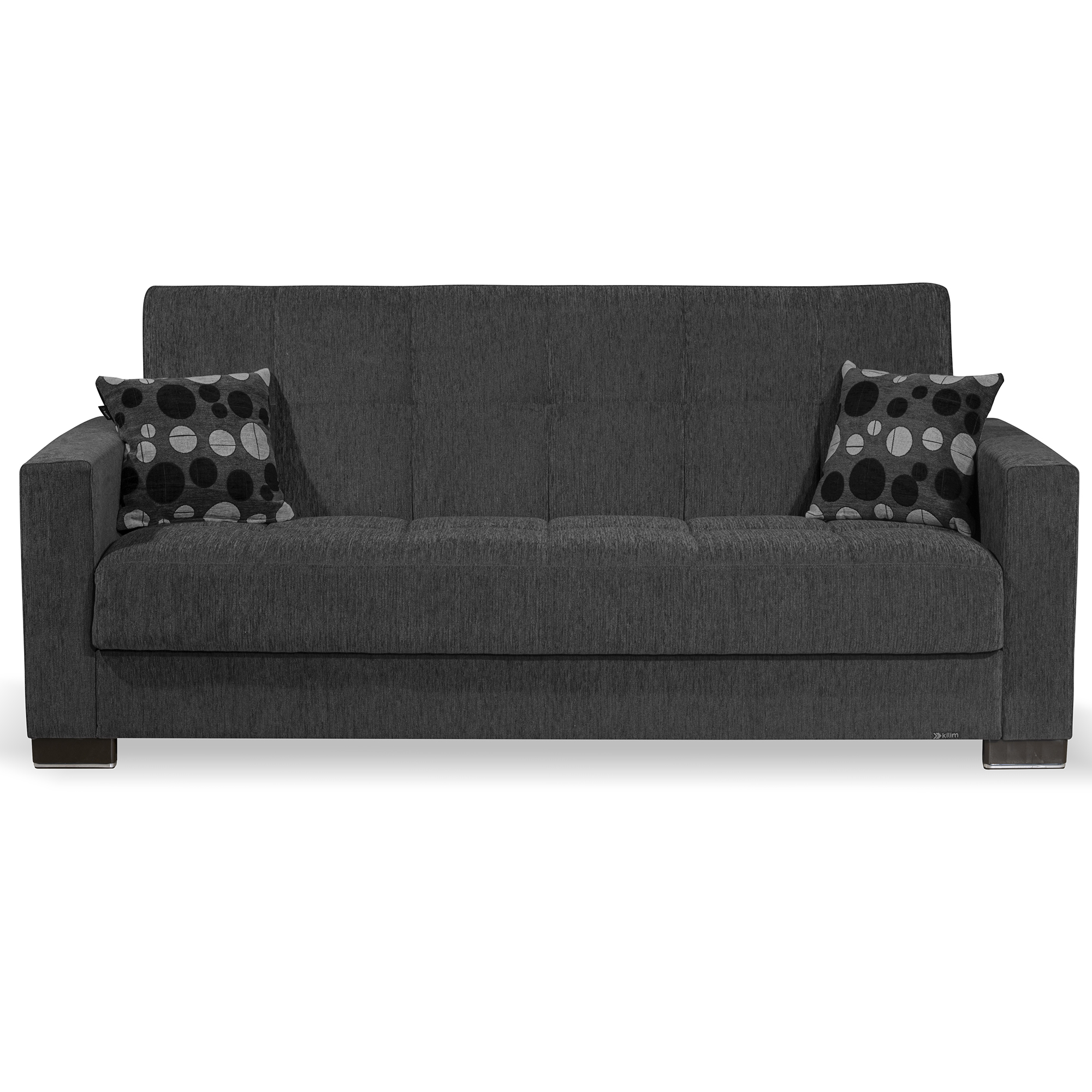 Armada Fabric Upholstery Convertible Sofa Sleeper Bed with Storage