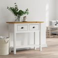 thumbnail image 1 of Generic Console Table BODO Brown 90x34.5x73 cm Solid Wood Pine, 1 of 7
