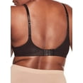 thumbnail image 2 of Women's Bali 3463 Comfort Revolution Wirefree Bra (Black Swirl 42DD), 2 of 10