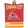 thumbnail image 2 of Kansas City Blanket Gifts for Men Women Youth Fans Lightweight Flannel Throw Blanket Classic Sport Team Color Blankets for Sofa Bedroom Living Room 60" X 50", 2 of 6
