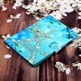 thumbnail image 6 of SaniMore Wallet Case for iPad 10th Generation 10.9" 2022, Auto Sleep/Wake PU Leather Case Soft TPU Shell Card Slots Anti-slip Strip Dual Angle Stand All-around Protection Case, Butterfly Tower, 6 of 8