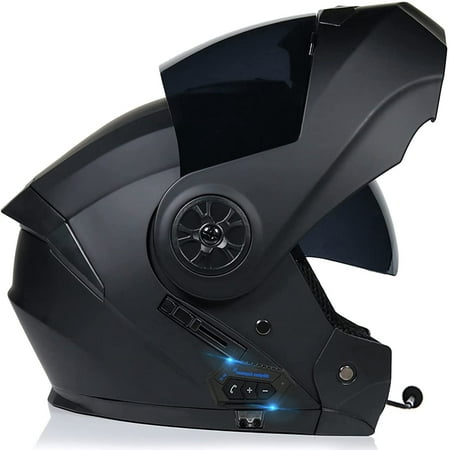 Modular Motorcycle Helmets Bluetooth DOT Certification Flip Up Touring