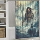 thumbnail image 3 of Cortina de ducha impermeable Aquaman Boston And The Submarine, ligera y lavable a máquina, para decoración de baño, 60 x 72 pulgadas (152 x 183 cm), 3 of 8