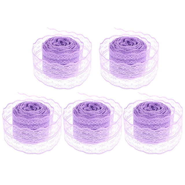 TABLETREANDS Para Envolver Regalos En Encaje Lavanda Con Creativo Y
