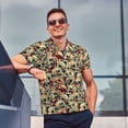 thumbnail image 4 of Fotbe Skulls1 Camiseta Polo de Golf para Hombre con Estampado – Camisa Deportiva Transpirable con Cuello Abotonado-4X-Large, 4 of 6