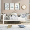 thumbnail image 2 of CRO Decor Full size Daybed Wood Slat Support (White), 2 of 8