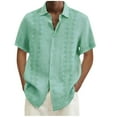 thumbnail image 2 of Clearance! Men Shirts Casual Halloween Shirts for Men Men'S Casual Short Sleeved Shirt with Buttons Men'S Beach Summer Shirt Long Sleeve Shirts for Men, 2 of 4