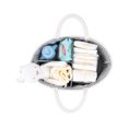 thumbnail image 3 of Organizador Cestas de pañales para bebés, bolsa de almacenamiento para guardería, toallitas húmedas para botellas, bolso de mano de juguete Likrtyny Libre de BPA, 3 of 8