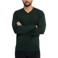 thumbnail image 5 of X RAY JEANS Mens Long Sleeve V-Neck T-Shirt, Hunter, 2XL, 5 of 9