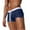 ZA Navy, variant on Swim Trunks Men Plus Size Shorts Wear Beach Slim Swimwear Solid Breathable Pants Trunks Swimwear Bathing Suit