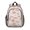 West Highland White, variant on Mixed Breed Dog and Rose Backpack for School, Cute School Bag with Adjustable Shoulder Straps and Padded Back, 15"x11.42"x5.5"