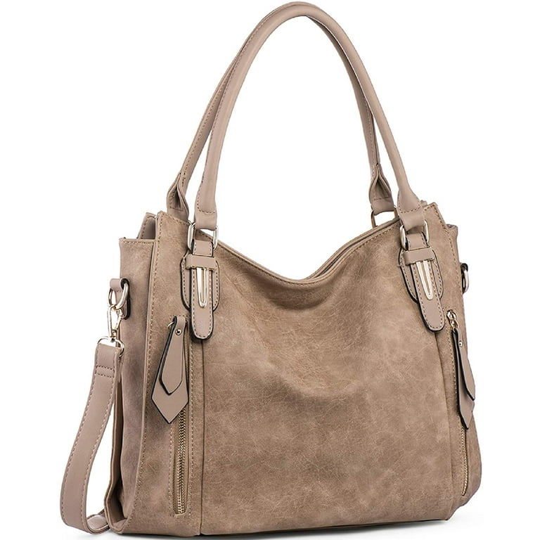 JOYSON Handbags for Women Shoulder Tote Zipper Purse PU Leather