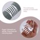 thumbnail image 2 of YSNOOWE 3Ud Accesorios De De Servilleta Hueco Plateado Y Resistente, 2 of 6