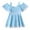 Light Blue, variant on ZHUASHUM Girls Swimsuit 1 Piece Quick Drying With Chest Pad Dress Swimwear Bathing Suit 7 To 18 Years Pink,Size:12-14 Years