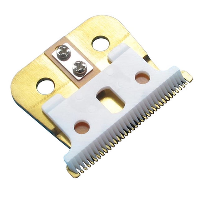 Replacement Steel and Ceramic Blade Set T- Blade Replacement for ANDIS GTX Detail Trimmer for Electric Hair