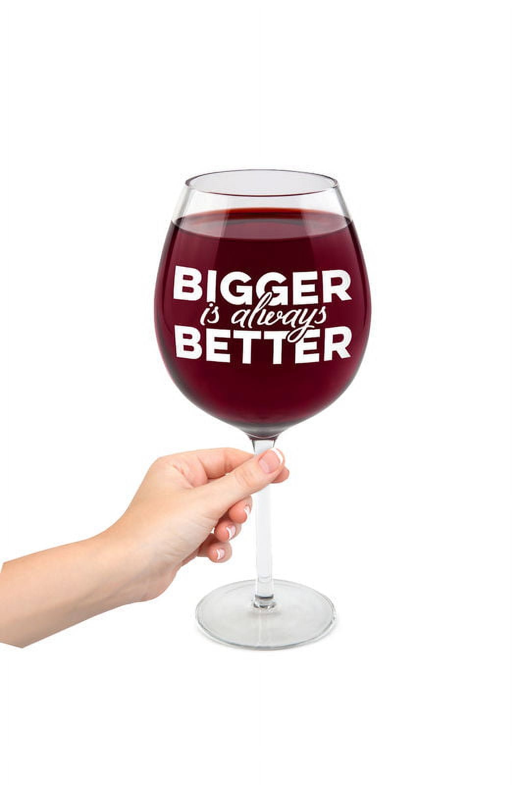 BigMouth Inc. Good Day XL Wine Glass