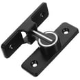 thumbnail image 4 of Barn Door Latch Door Gate Lock Hasp 90 Degree Latch Luminous Door Latch And Catch, 4 of 5