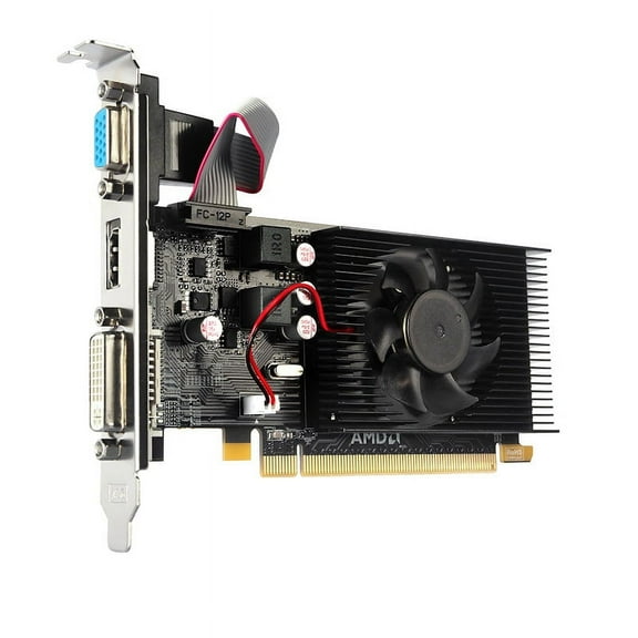 New AMD R5 230 2G widescreen version small chassis knife card HD office home computer independent graphics card
