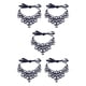 thumbnail image 1 of Collar de mujer Qarigey Gargantillas con estilo Colgantes Adorno para El cuello Accesorios de vestir Damas Collares con babero brillante, 1 of 6