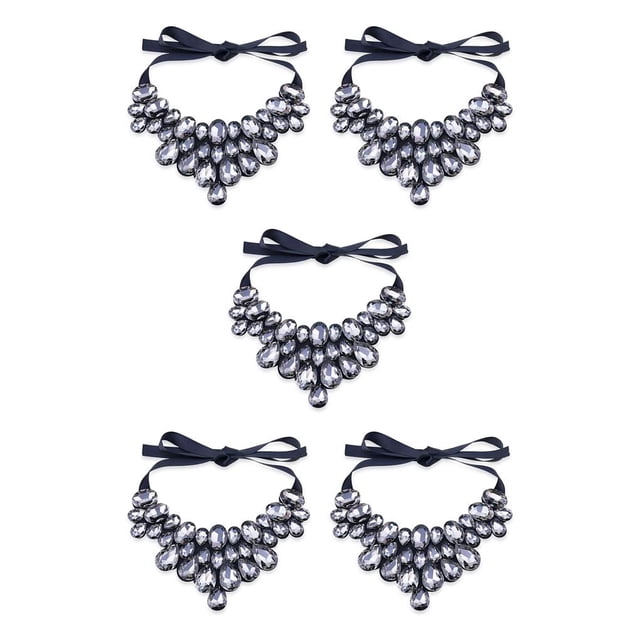 Collar de mujer Minnieouse elegante adorno de cuello accesorios de vestir babero