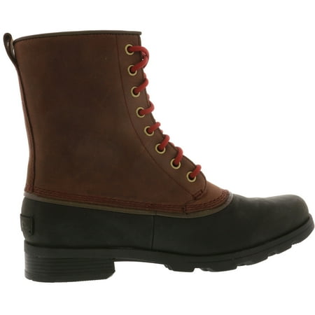 Sorel Women's Emelie 1964 Redwood / Black Mid-Calf Leather Rain Boot - 6M | Walmart Canada