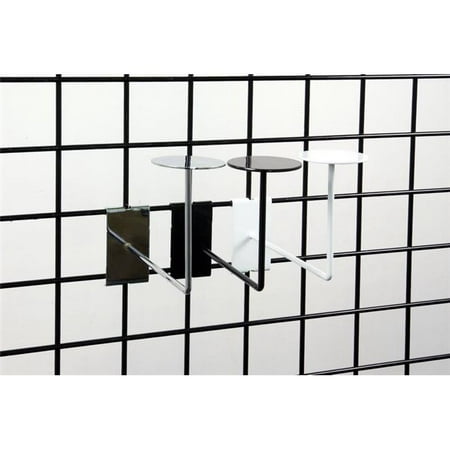 - GP-ML Millinery Displayer for Gridwall, Chrome