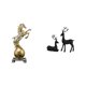 thumbnail image 1 of Figura de escritorio,Estante de estatua de caballo para escritorio,oficina,decoración del hogar,Figura decorativa de escritorio de resina para decoración del hogar,Estatua de reno,Estatua de, 1 of 8