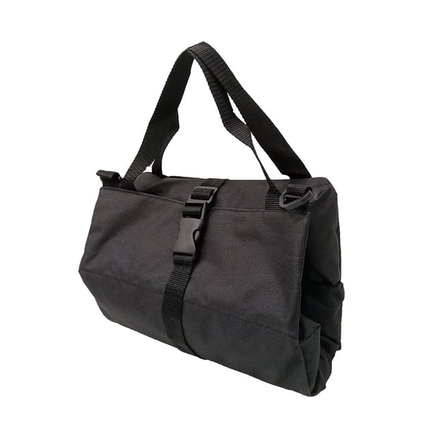 Scienceny Bolsa enrollable para herramientas con múltiples bolsillos para herramientas y herramientas de coche, bolsa enrollable para Herramientas eléctricas negro