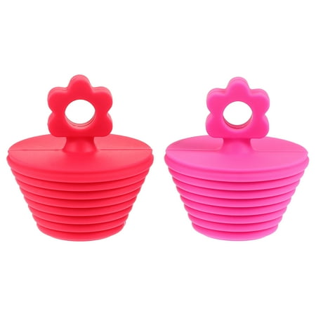 

Sink Drain Plug 2pcs Bathtub Stoppers Silicone Bathroom Sink Drain Plugs Bath Tub Stoppers(Random Style)