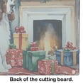 thumbnail image 5 of Welsh Springer Spaniel Cozy Christmas Glass Cutting Board Large 12 in x 15 in, 5 of 5