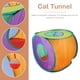 thumbnail image 5 of Foldable Cat Tunnel Toy Kitten Square Tunnel Portable Cat Hiding Toy Pet Supplies, 5 of 6