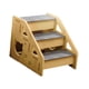 thumbnail image 4 of Escalera para perros y gatos, escalera para perros, 3 escalones, suministros para mascotas desmontables, escaleras para perros y gatos, escalones para, 4 of 9