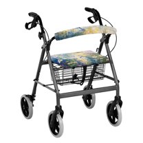 HELLHERO Dragonfly Flowers Saint Patricks Day Back Cover Seat & Backrest Cover Set Comfortable Washable and Secure Fit for Elderly