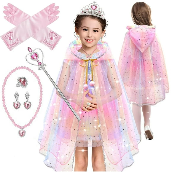 Princess Dress Up for Girls Age 2 3 4 5 6 Year Old, Princess Toys for Toddler Girls 2-5 Year Old, Dress up Princess Toys for Little Girls Age 2 3 4 5 Year Old