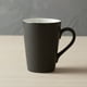 thumbnail image 4 of Injueey Taza de café resistente a altas temperaturas para desayuno de gran capacidad de té de agua de leche de cerámica con taza con asa Mostrada Negro 301-400ml, 4 of 6