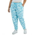 thumbnail image 2 of ID Ideology Plus Size Drawstring Jogger Pants Camo Deep Black 1X, 2 of 2