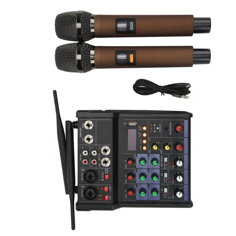 Mixer Analog (MAT-16) 16 Mic-Line inputs Stereo, MP3/Bluetooth, 3 band –  bodymics